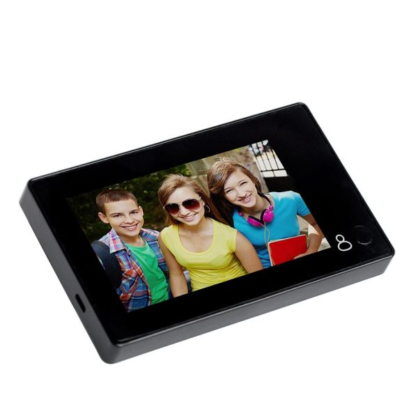 4.3 Security Camera Door Peephole With One-Key Watch - Black - Image 8