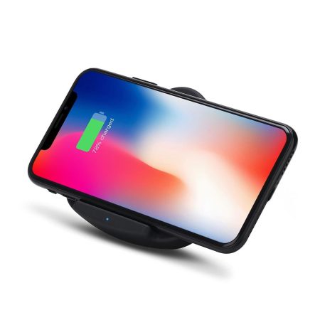 10W Fast Charging Qi Wireless Charger Pad - Black