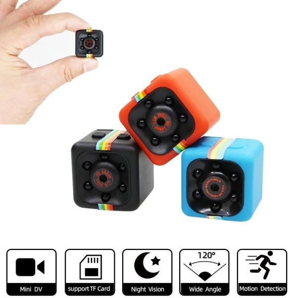 Hd 1080P Mini Sport Camera With Night Vision & Tf Card Holder - Image 3