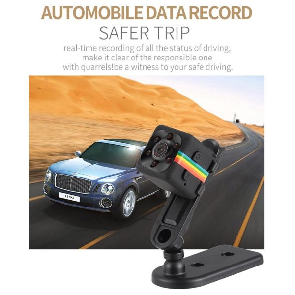 Hd 1080P Mini Sport Camera With Night Vision & Tf Card Holder - Image 7