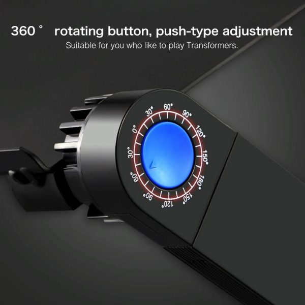 Foldable Laptop Stand with Dual Fans & Mouse Pad - 360 Degree Adjustable - Black - Image 11