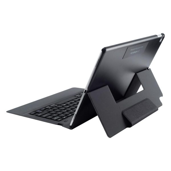 Ultra-Thin Bluetooth Keyboard Leather Case For Ipad Pro 12.9 With Stand - Black - Image 4