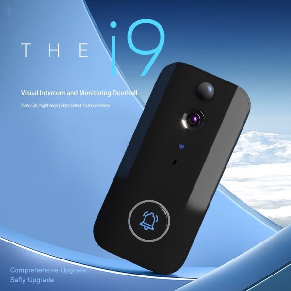 Wireless Doorbell Camera With Night Vision And Motion Detection - Black - Image 8