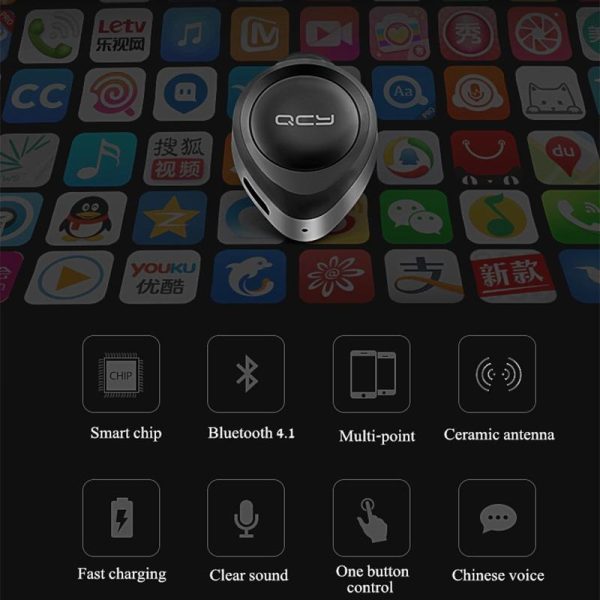 Wireless Bluetooth Earphone with Mic - 10m Range - Image 6