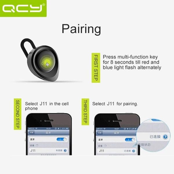 Wireless Bluetooth Earphone with Mic - 10m Range - Image 9