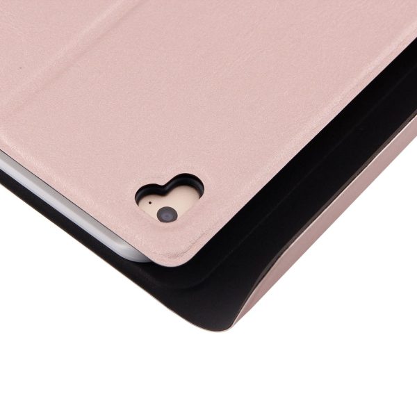 Bluetooth Keyboard & Leather Tablet Case For Ipad Air / Pro 9.7 - Three-Gear Angle Adjustment Magnetic Sleep Function - Abs Brushed Texture - Black - Image 13