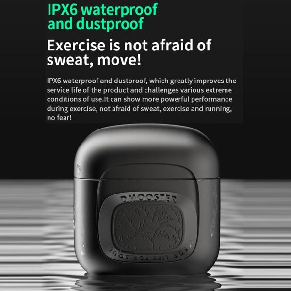 Wireless Bluetooth 5.3 Earphones - Black Ipx6 Edc - Image 5