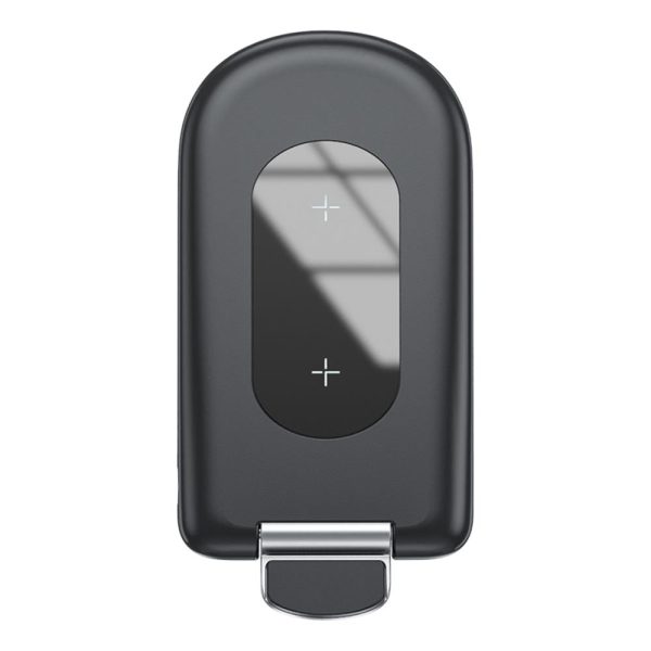 Foldable 15W Wireless Charger For Mobile Phones Black - Image 3