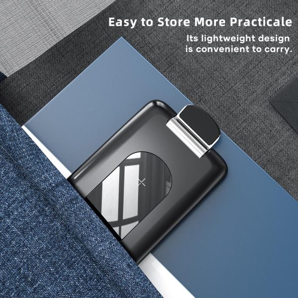Foldable 15W Wireless Charger For Mobile Phones Black - Image 9