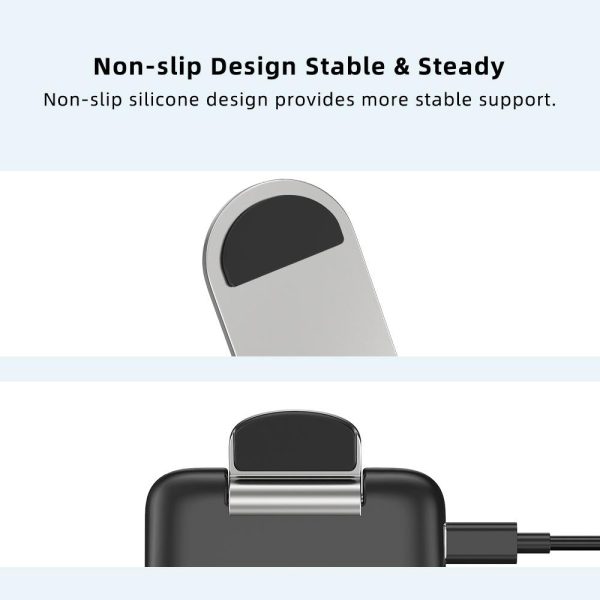 Foldable 15W Wireless Charger For Mobile Phones Black - Image 12
