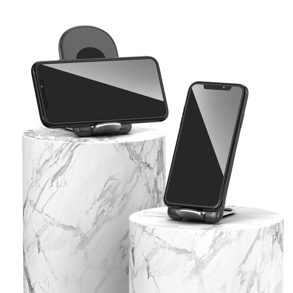 Foldable 15W Wireless Charger For Mobile Phones Black - Image 14