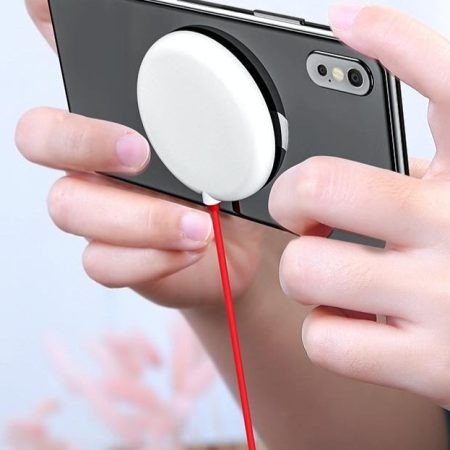 Wireless Fast Charger With Suction Cup 1.5M - White
