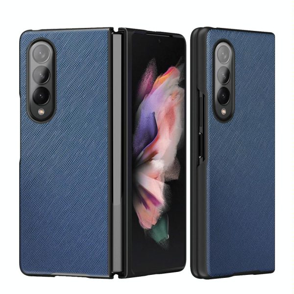 Foldable Cross Pattern Phone Case for Samsung Galaxy z Fold 4 / 5g - Foldable Design - Red - Image 9
