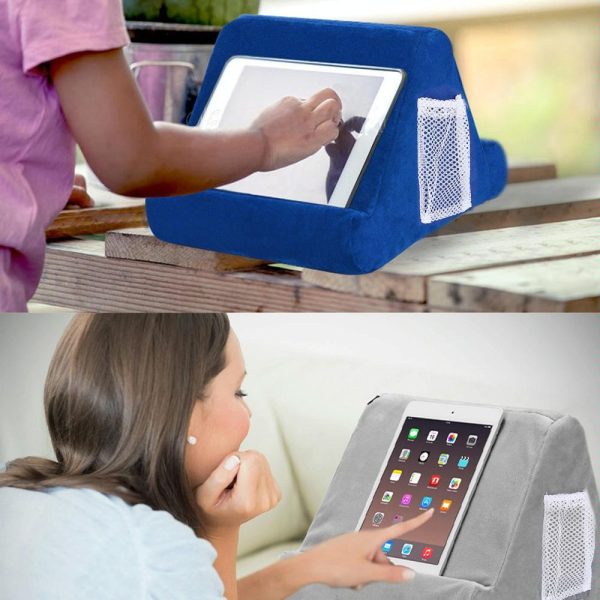 Versatile Laptop Rest Cushion with Cooling Pad - Black - Image 6