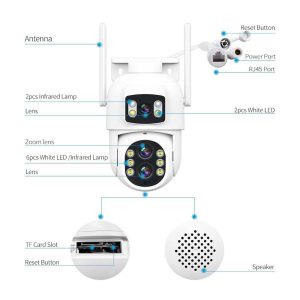 10X Optical Zoom Wifi Camera With Motion Detection - Image 9