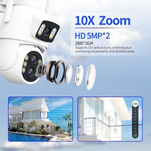 10X Optical Zoom Wifi Camera With Motion Detection - Image 10