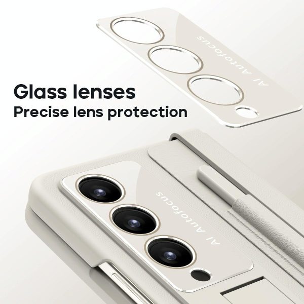 5g Phone Case with Pen Slots - Full Coverage - White - Image 3