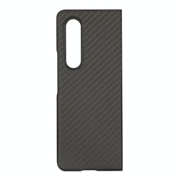 For Samsung Galaxy z Fold4 5G Carbon Fiber Texture Leather Phone Case - Pu Material - Blue - Image 13