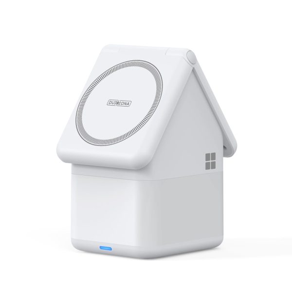 4 In 1 15W Magnetic Wireless Charger White - Image 2