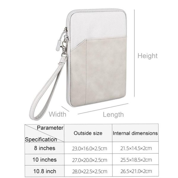 Protective Felt Sleeve Carrying Bag - Pink - Image 4
