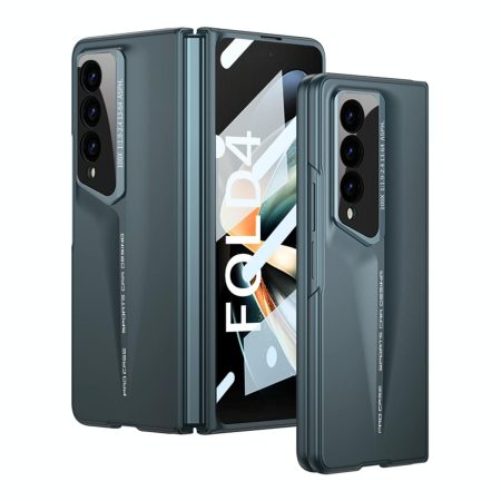 Full Coverage Ultra Thin Case for Samsung Galaxy z Fold 4 / 5g - Cyan