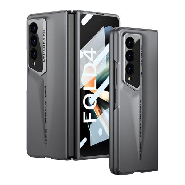 Full Coverage Ultra Thin Case for Samsung Galaxy z Fold 4 / 5g - Cyan - Image 2