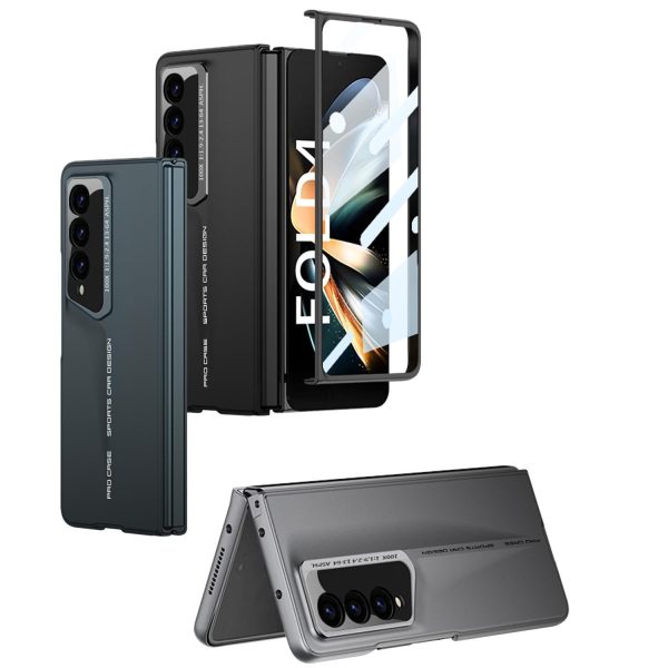 Full Coverage Ultra Thin Case for Samsung Galaxy z Fold 4 / 5g - Cyan - Image 3