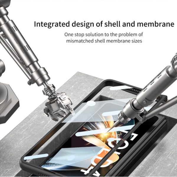 Full Coverage Ultra Thin Case for Samsung Galaxy z Fold 4 / 5g - Cyan - Image 6