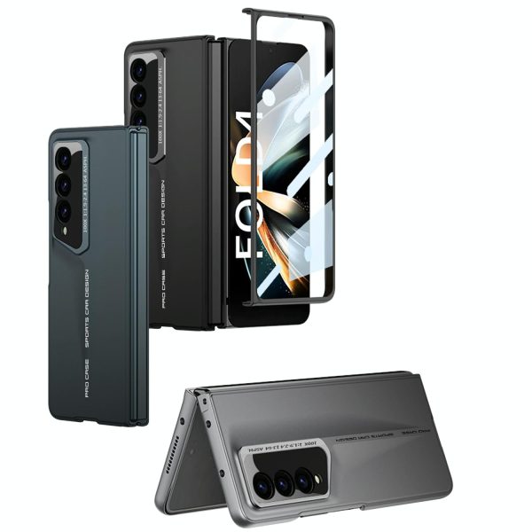 Full Coverage Ultra Thin Case for Samsung Galaxy z Fold 4 / 5g - Cyan - Image 9
