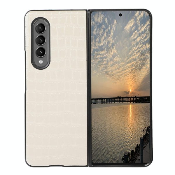 Foldable Crocodile Texture Phone Case - Pu Leather - Green - Image 11