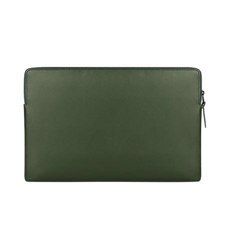 13.3 Inch Thin and Light Laptop Liner Bag with Pu Material - Armygreen