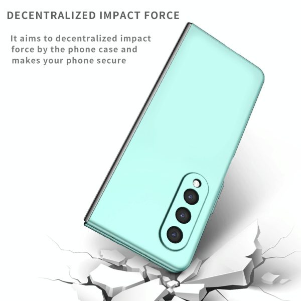 For Samsung Galaxy z Fold4 5G Foldable Armor Phone Case - Compact and Durable - Red - Image 4