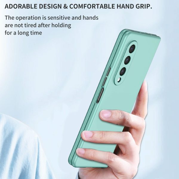 For Samsung Galaxy z Fold4 5G Foldable Armor Phone Case - Compact and Durable - Red - Image 8