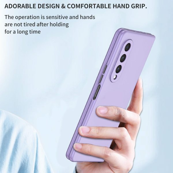 For Samsung Galaxy z Fold4 5G Foldable Armor Phone Case - Compact and Durable - Red - Image 14