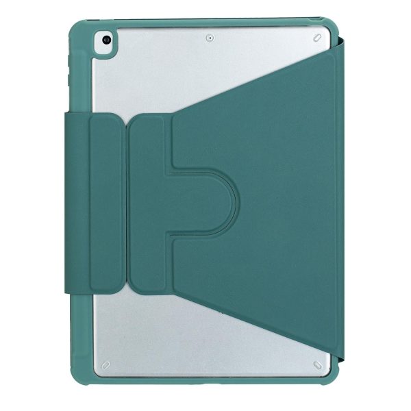 360 Rotation Bluetooth Keyboard Leather Case For Ipad 10.9 2022 - Transparent Acrylic With Touch Control - Blue - Image 11