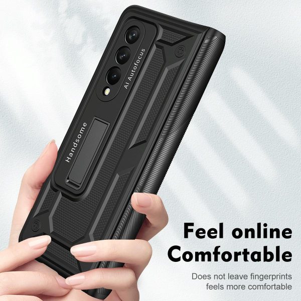 Shockproof Secure Hinge Phone Case for Samsung Galaxy z Fold 4 5g - Blue - Image 3
