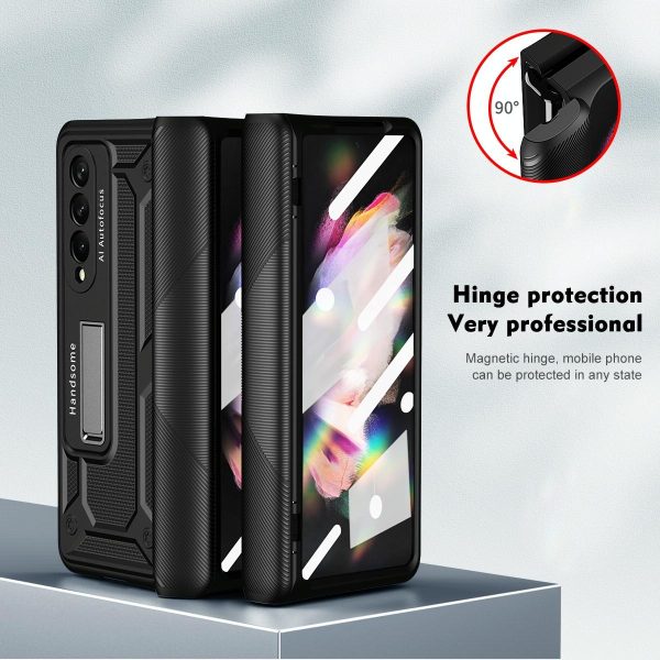 Shockproof Secure Hinge Phone Case for Samsung Galaxy z Fold 4 5g - Blue - Image 6