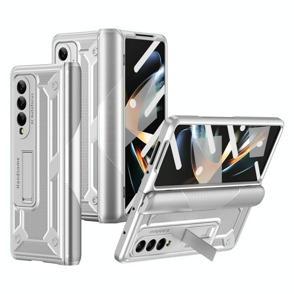 Shockproof Secure Hinge Phone Case for Samsung Galaxy z Fold 4 5g - Blue - Image 14