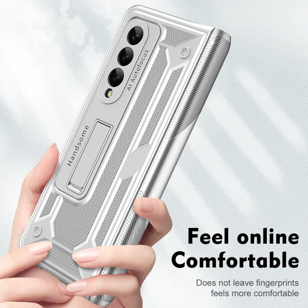 Shockproof Secure Hinge Phone Case for Samsung Galaxy z Fold 4 5g - Blue - Image 15