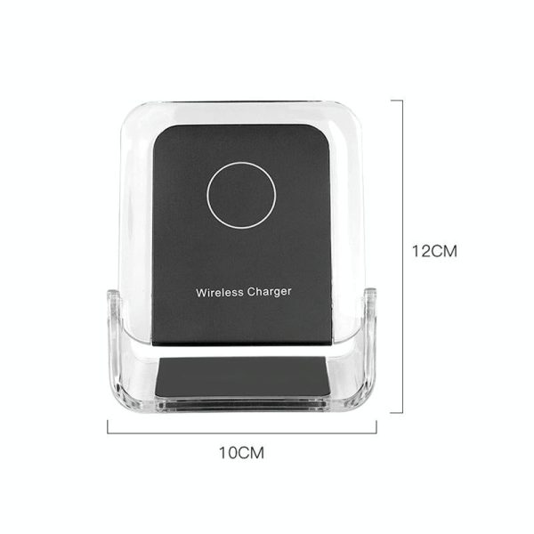 10W 3 In 1 Vertical Wireless Charger - Blue - Image 3