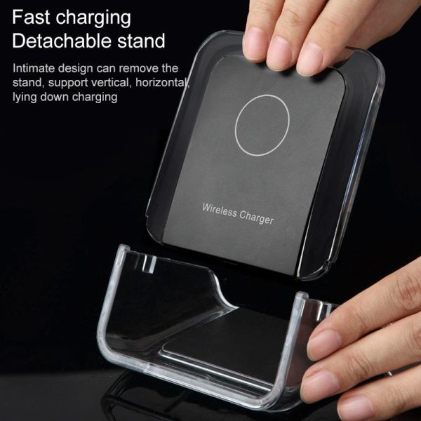 10W 3 In 1 Vertical Wireless Charger - Blue - Image 7