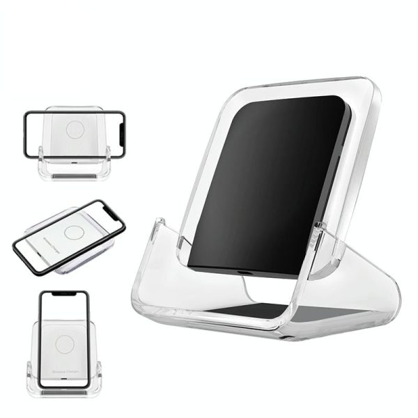 10W 3 In 1 Vertical Wireless Charger - Blue - Image 9