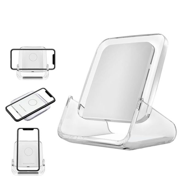 10W 3 In 1 Vertical Wireless Charger - Blue - Image 10