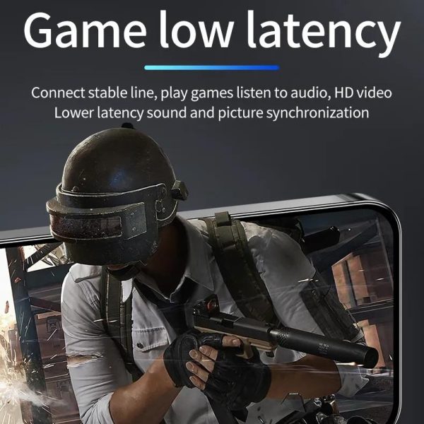 Wireless Bluetooth Headphone with Digital Display - Black - White - Image 11