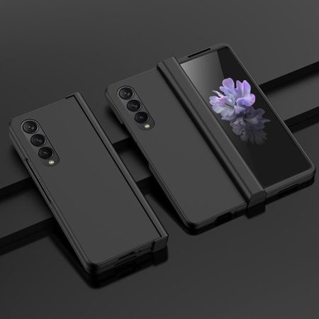 Foldable Skin Feel Case for Samsung Galaxy z Fold 4 / 5g - Black