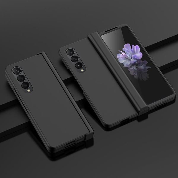 Foldable Skin Feel Case for Samsung Galaxy z Fold 4 / 5g - Black