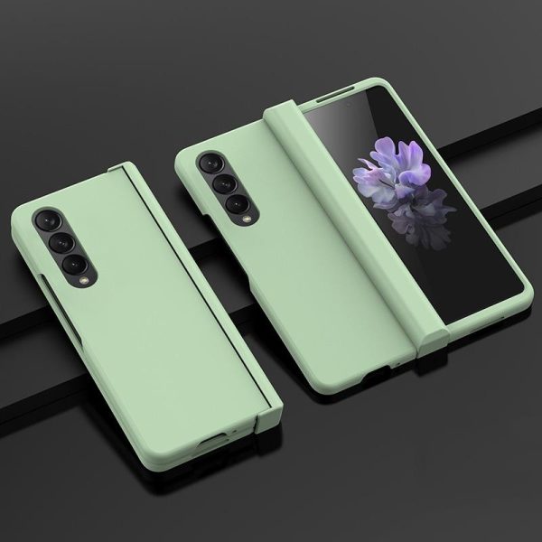 Foldable Skin Feel Case for Samsung Galaxy z Fold 4 / 5g - Black - Image 9