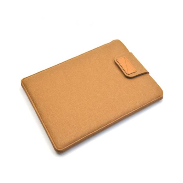 11 Inch Vertical Felt Laptop / Tablet Sleeve Bag - Dark Gray - Image 8