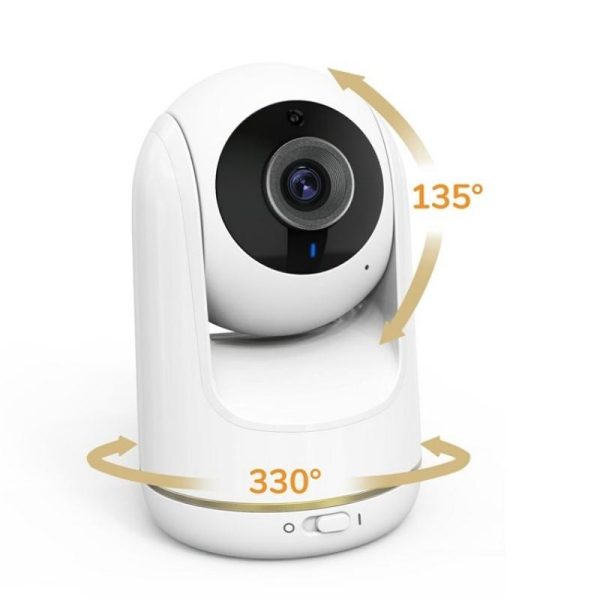 5-Inch Hd Baby Monitor With Built-In Ptz Rotation For Enhanced Security - Image 4