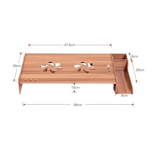 Wood Monitor Stand with Keyboard Storage - Tbd049404601C - Image 11
